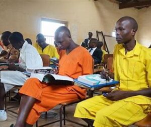 PRISONERS IN A BIBLE CLASS
