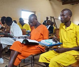 PRISONERS IN A BIBLE CLASS