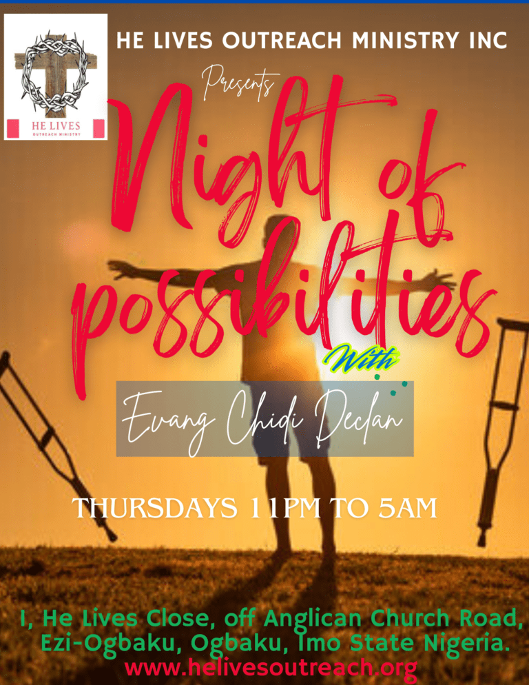 Photocentric Prayer Night Church Flyer